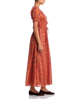 Farlin Paisley Short Sleeve Maxi Dress - Exclusive