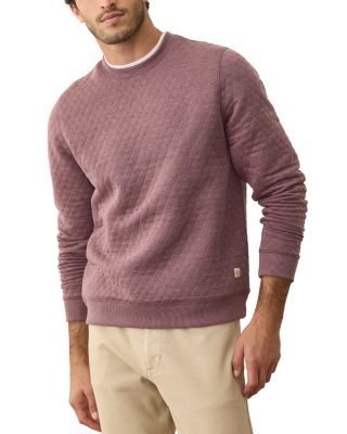 Corbet Quilted Crewneck Sweater