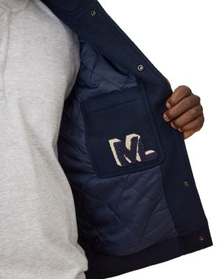 Fields Wool Blend Varsity Jacket