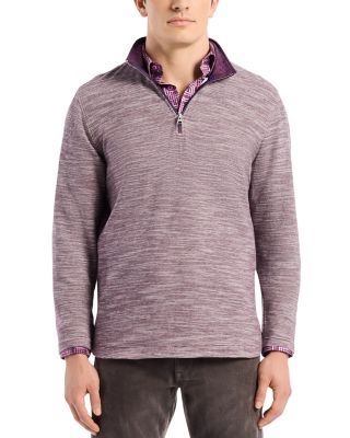 Ledson Long Sleeve Quarter Zip Knit Pullover