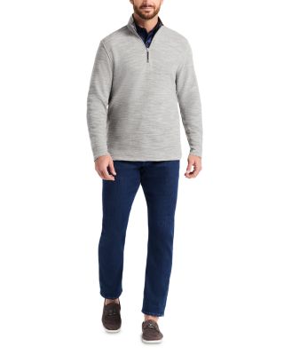 Ledson Long Sleeve Quarter Zip Knit Pullover