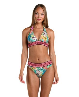 Paradise Heat Reversible Banded Halter Top
