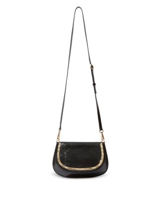 Logan Shiny Leather Crossbody