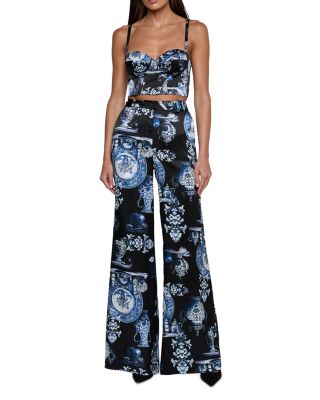 Pillar Silk Wide Leg Pants