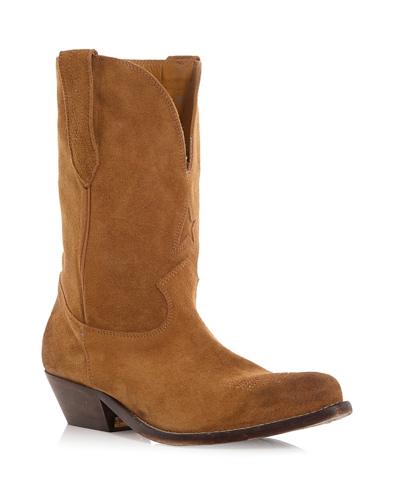 Golden Goose Unisex Wish Star Western Booties