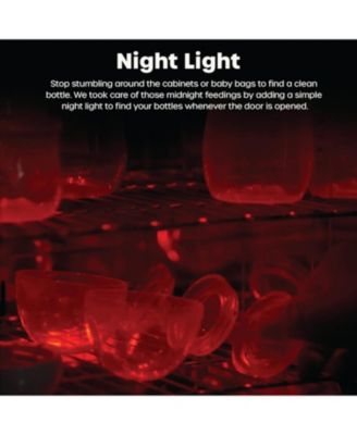  LED Sanitizer & Dryer Ultra Sanitize Dry Storage