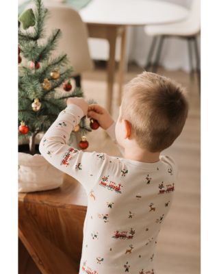 Boys' Santa's Workshop Print Pajama Set - Little Kid