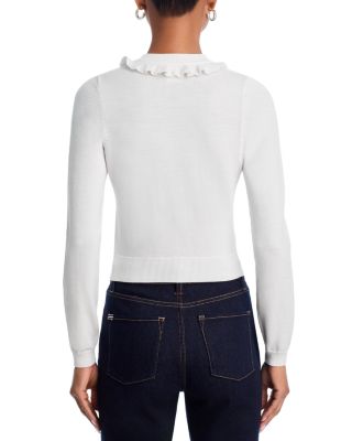 Dollie Ruffle Trim Cardigan