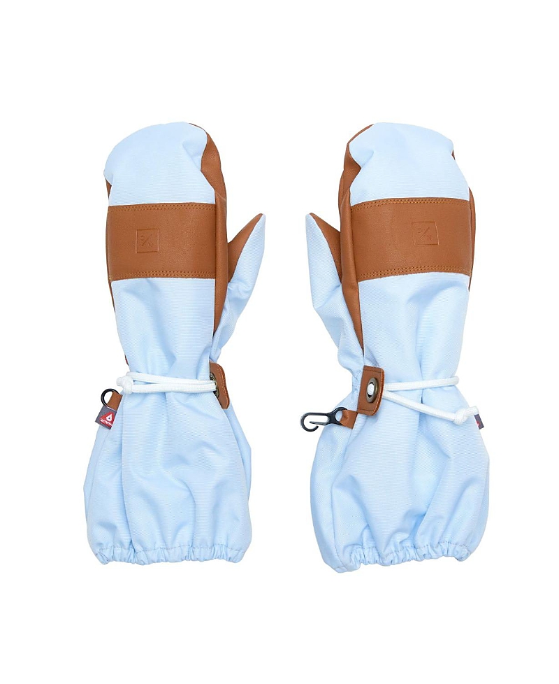Northern Classics Waterproof Ski Mittens In Blue