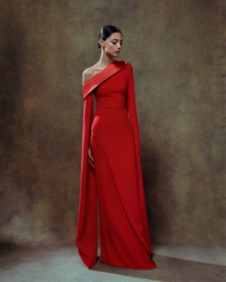 Rinoa Cape Sleeve Gown