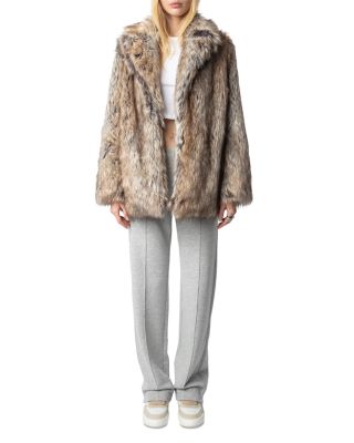 Faune Faux Fur Coat