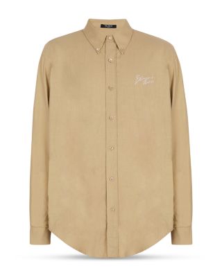 Logo Oxford Button Shirt