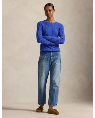 Cable Knit Cashmere Sweater