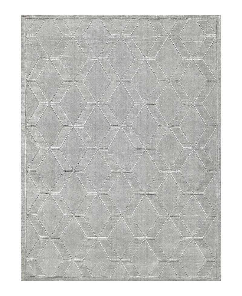 Exquisite Rugs Brunello Modern 6736 Area Rug 4'x6' In Gray