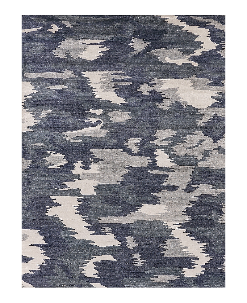 Exquisite Rugs Bamboo Silk 3998 Area Rug 8'x10' In Blue