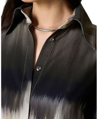 Tie-Dye Patterned Shirt