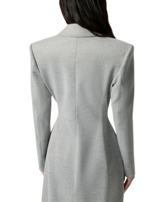 Structured Double-Breasted Maxi Coat