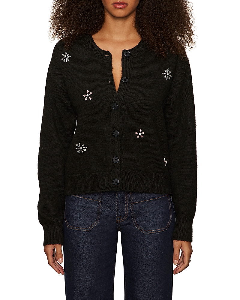 Sanctuary Must Have Gem Cardigan Sweater In Black