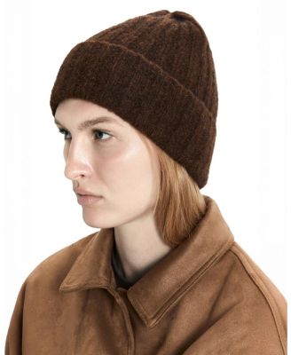 Upcycled Alpaca Wool Chunky Rib Beanie