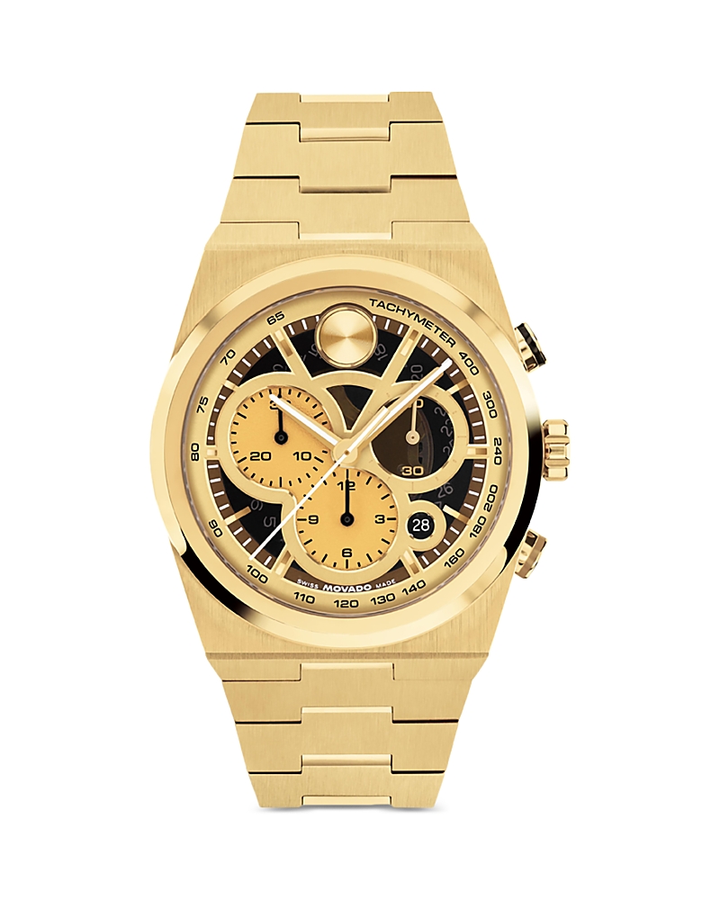 Movado Bold Quest Chronograph, 40mm · OS