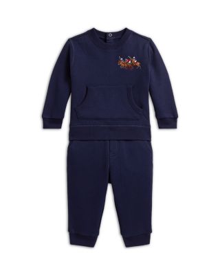 Boys' Triple Pony Fleece Sweatshirt & Pants Set - Baby