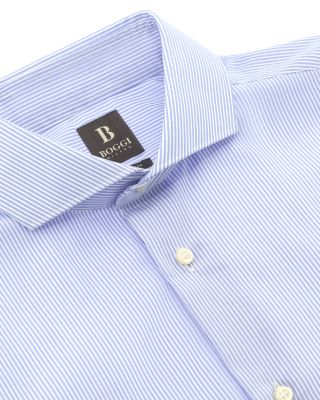 Non-Iron Twill Naples Collar Dress Shirt
