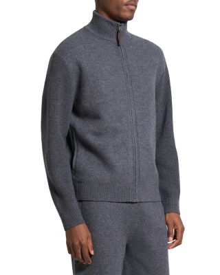 Long Sleeve Relaxed Fit Wool Turtle Neck Sweater