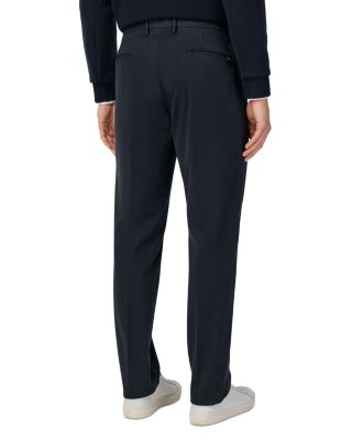 Garment-Dyed Stretch Cotton Trousers