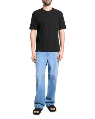 Delroy in Studio T Jacquard Relaxed Fit Tee