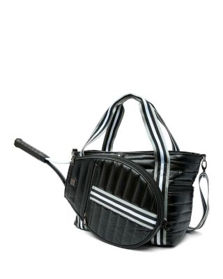 Love Royln Large Quilted Nylon Tennis Bag