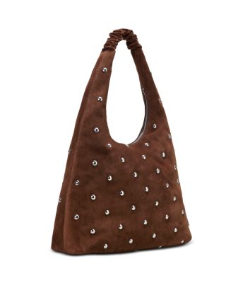 Willow Studded Suede Tote Bag