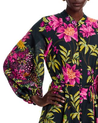 Lana Eyelet Trim Dress