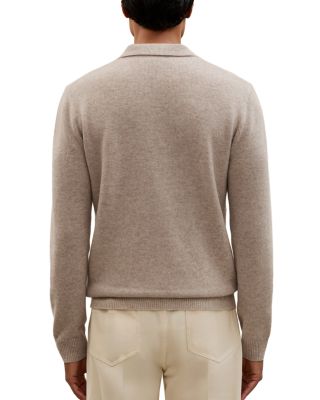 Cashmere Polo Sweater