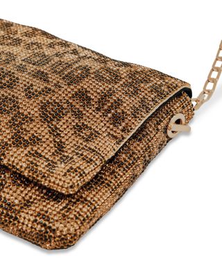 Soho Animal Print Chainmail Shoulder Bag 