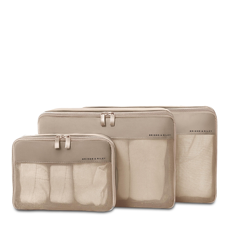 Briggs & Riley Carry On Packing Cube Set In Neutral