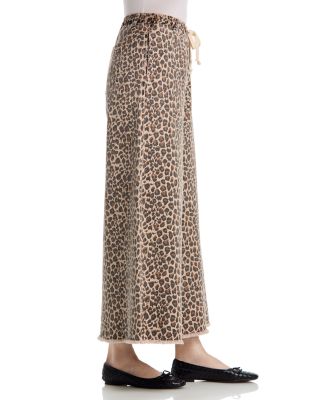 Denim Wide Leg Pants