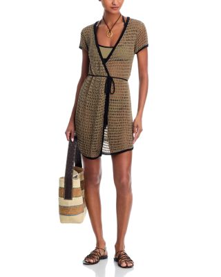 Spritz Cover-Up Wrap Dress