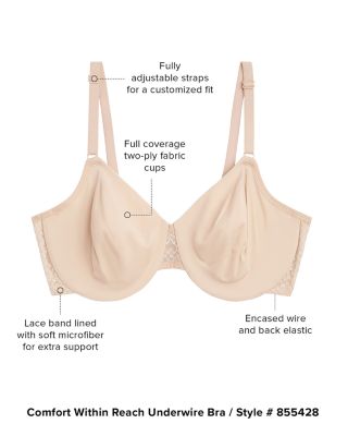 Comfort Within Reach Seamless Underwire Bra
