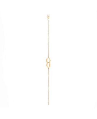  Love Interlocking Bracelet 18K Rose Gold