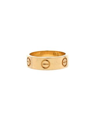  Love Band Ring 18K Gold