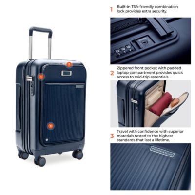 Essential Front Pocket Carry-On Expandable Spinner