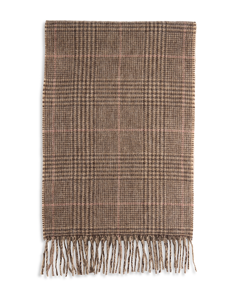 The Men's Store At Bloomingdale's Reversible Cashmere Scarf - Exclusive In Brown