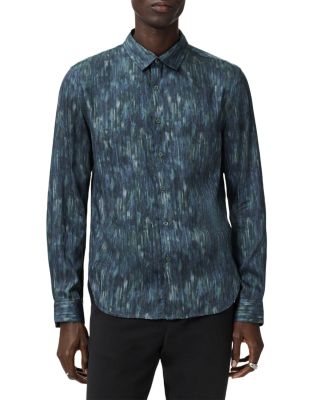 Ross Printed Slim Fit Shirt