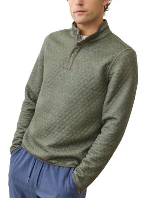 Corbet Quilted Reversible Pullover