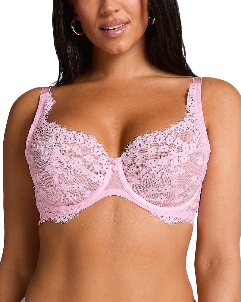 Hunkemoller Daisy Non-padded Underwired Bra In Pink