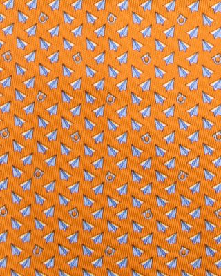 Silk Classic Gancini Paper Airplane Tie