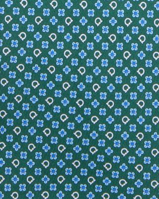 Silk Classic Gancini Floral Tie