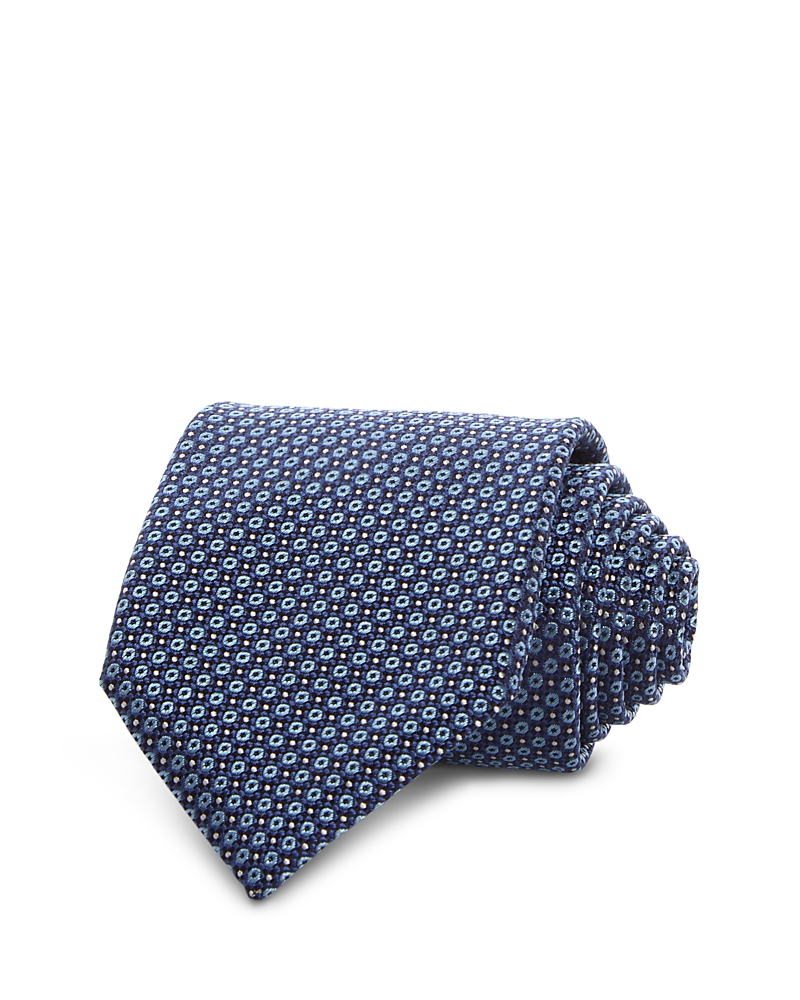Canali Silk Classic Mirco Floral Tie