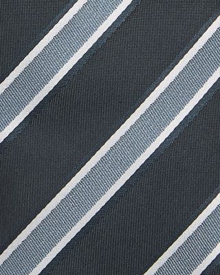 Silk Classic Stripe Tie