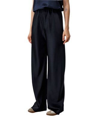 Full Bias Cut Silk Pants